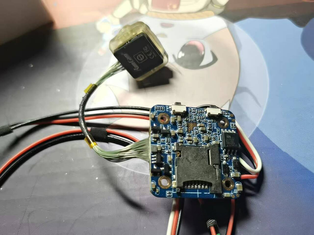 ISO9001 Hirose DF36-45P-0.4SD LVDS Coaxial Cable For Drone Camera