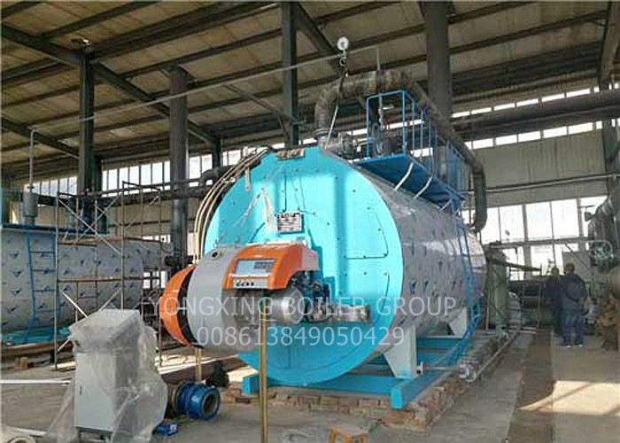 Industrial Fuel Oil Hot Water Heater 7MW Multiple Pressure Protection