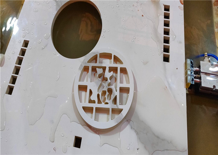 3 AXIS 1500 * 2500 mm water jet cutting machine with 420 mpa intensifier pump water jet cutter