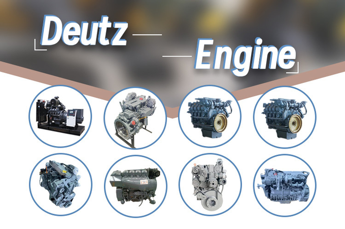 Low Noise Deutz 6 Cylinder Diesel Engine BF6L914 For Mining Machinery