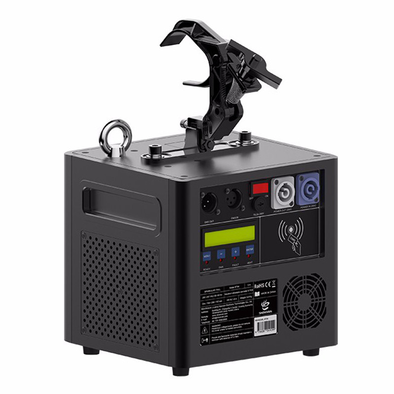 Special effects machine FALL similar as waterfall fireworks effects for indoor and outdoor use