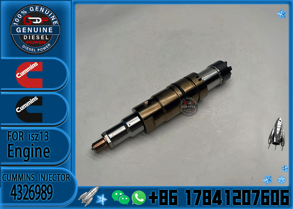 Diesel Fuel Injector 2897320 4307217 4326959 4326989 4397488 For Cummins XPI Engine