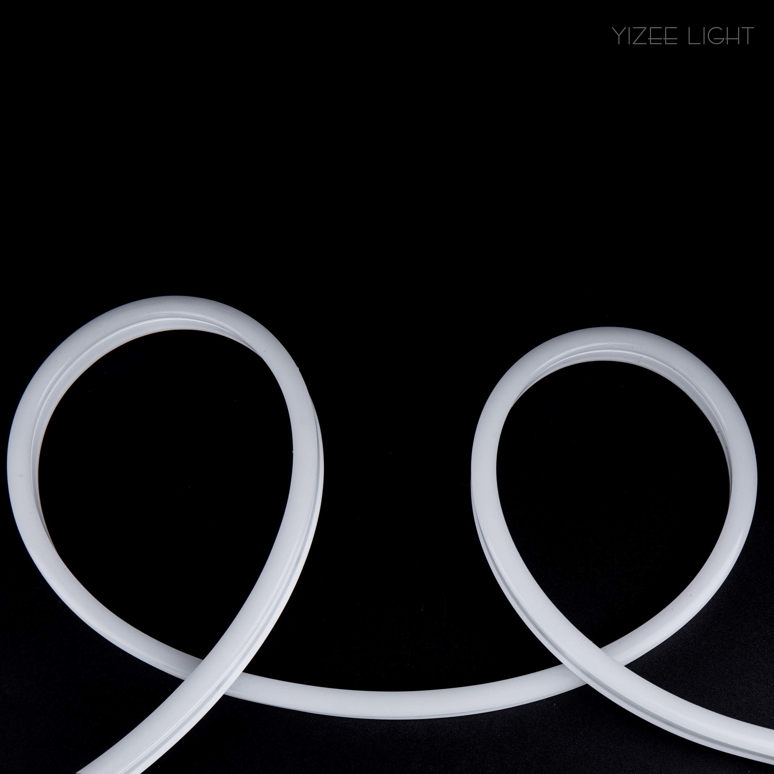 6*15mm LED Silicone Neon Strip Light Flex Curved Shape IP65 IP67 Flexible