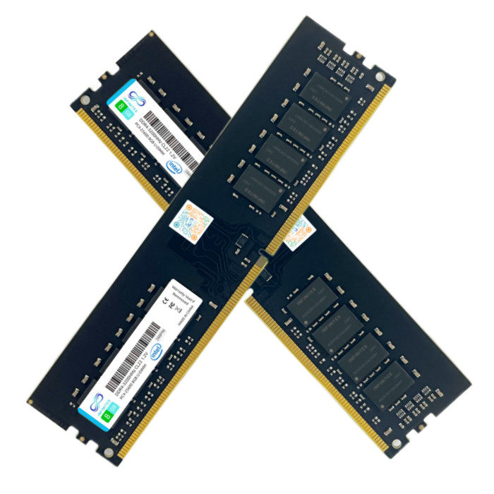 dram chips INFINITES INTEL Memory DDR4 Memory Module UDIMM DDR4 8GB 3200MHz 1.2V 288pin Memory card test process