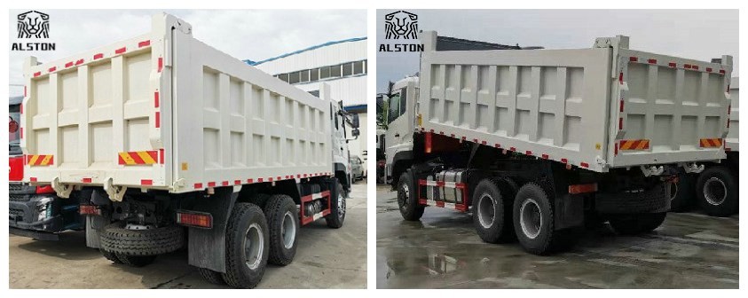 Landking Dump Truck 6x4 , 10 Wheeler Tipper Truck For Sale