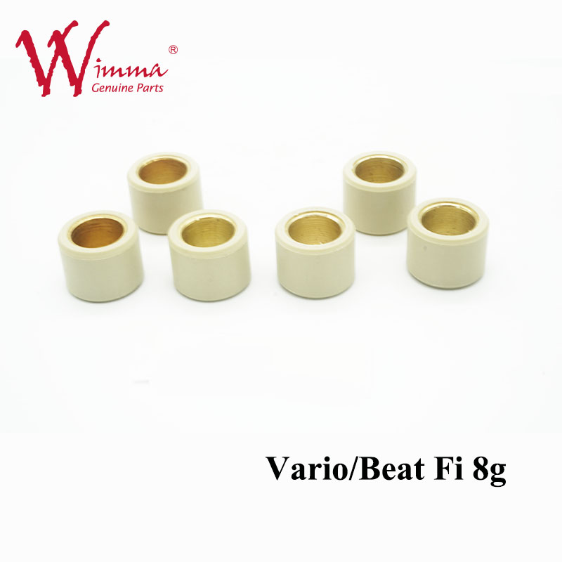 Clutch Roller/Drive Roller Vario / Beat Fi 8g 18mm*14mm Variator Rubber & Alloy