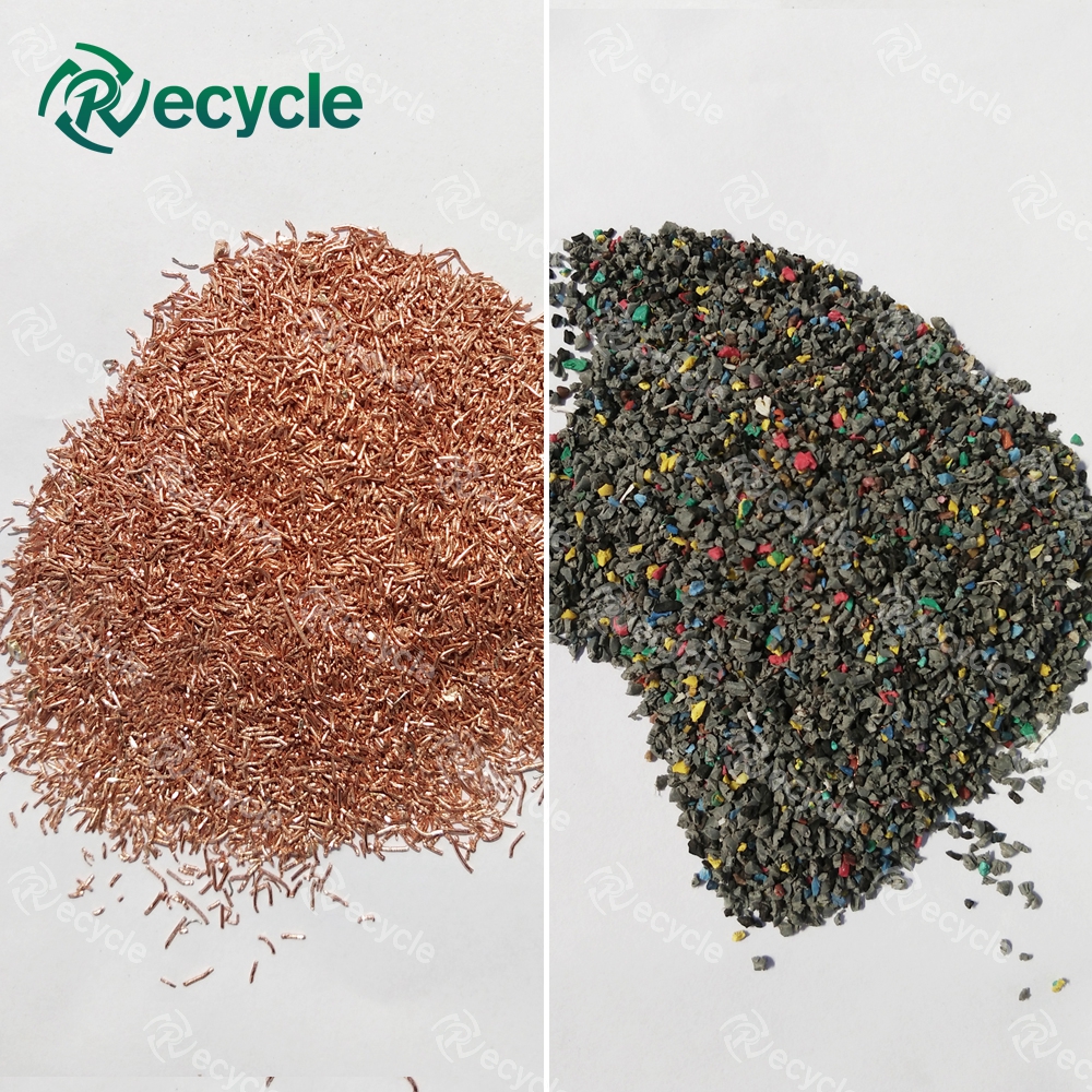 Scrap Copper Cable Recycling Machine Electric Wire Stripping Machine for High Voltage