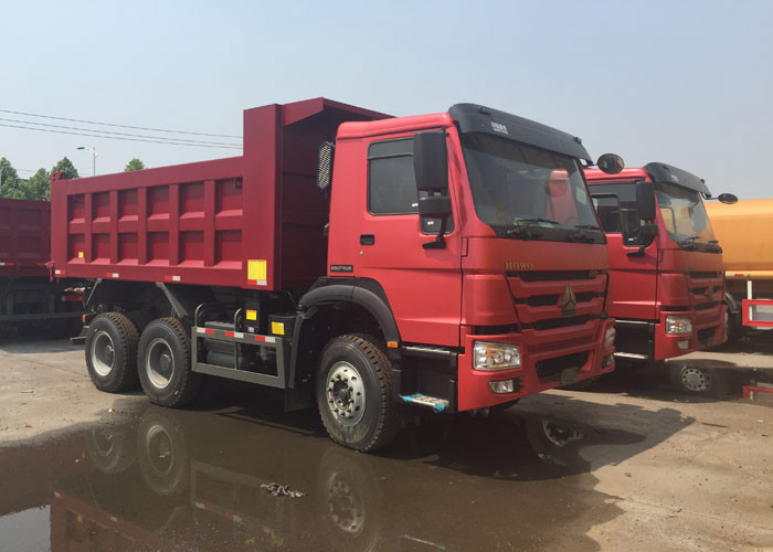 40 Tons Euro II Tipper Dump Truck 10 - 25CBM Diesel Engine Low Fuel Consumption