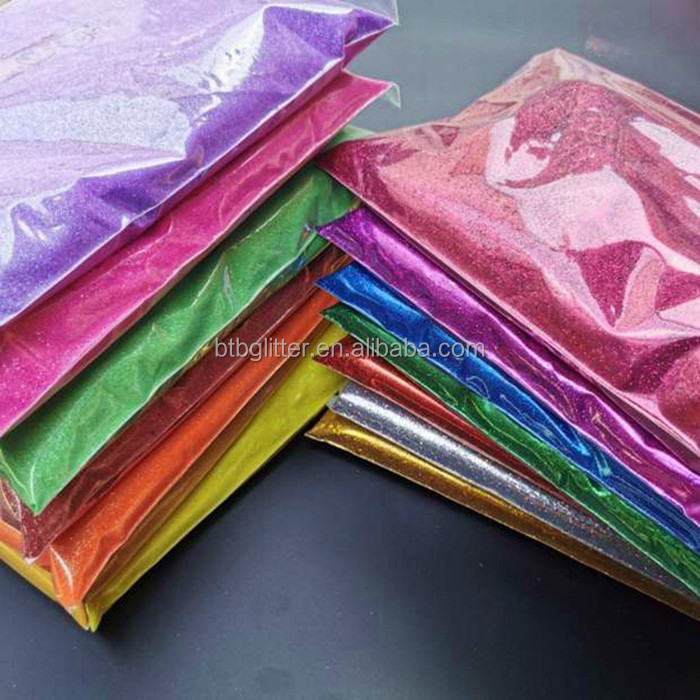 Customized Color 1/128 Holo Glitter and Holographic Glitter Powder for Customized Designs