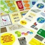 Shining Tuna Food Laser Sticker Die Cut Shape Adhesive Label Printing