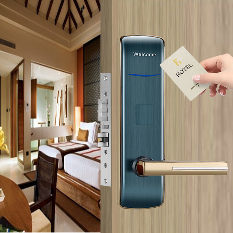 RFID M1 Card Hotel Electronic Locks MF1 Ic Card Door Lock