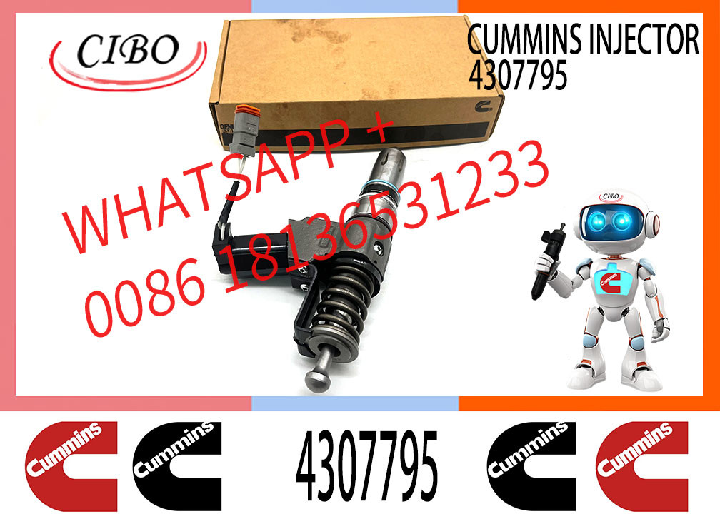 Diesel Fuel Injector 4307795 4384360 3411762 4307516N 3411767T 3407776 3087807 341176 3409975 for N14 QSN14
