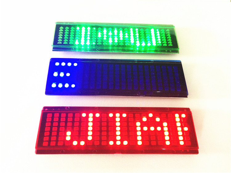 2019hot selling custom light up unisex led T-shirt message rolling display flashing led tshirt setup by the coustomer