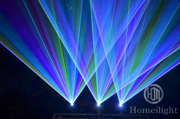 LED Laser Light DMX512 2 W 5W 10W RGB Full Color Stage Laser Light For Party Dj Show