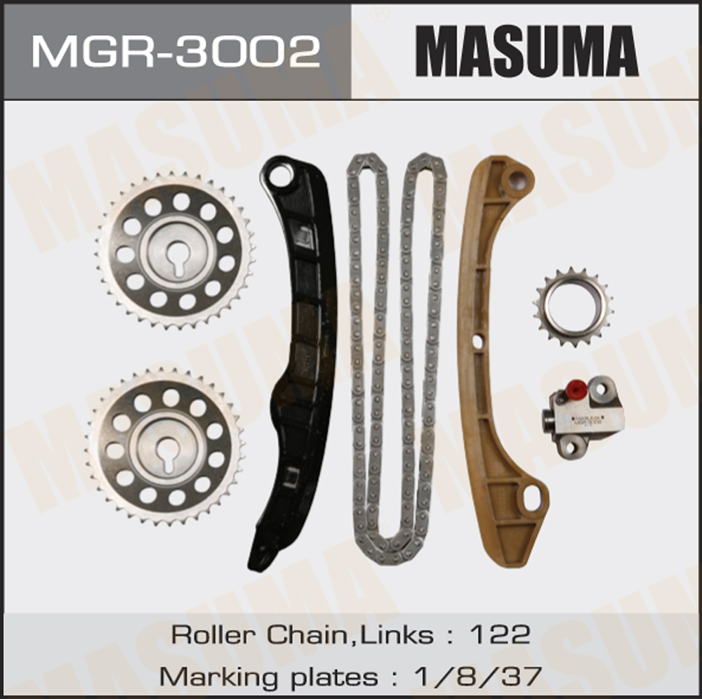 MASUMA Automotive Parts Timing Chain Kit 1130A172 MN128498 for MITSUBISHI COLT PLUS