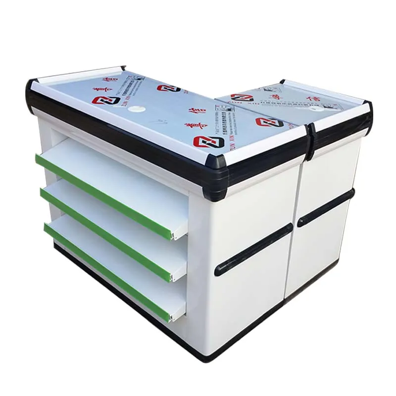 Retail Supermarket Checkout Counter Medical Store Cashier Checkout Counter