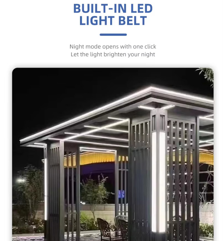 Aluminum Gazebo: Reinventing the New Benchmark of Aesthetics and Functionality