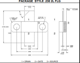 ASI MRF9045LR1 Transistors RF Bipolar Transistors 18.8dB