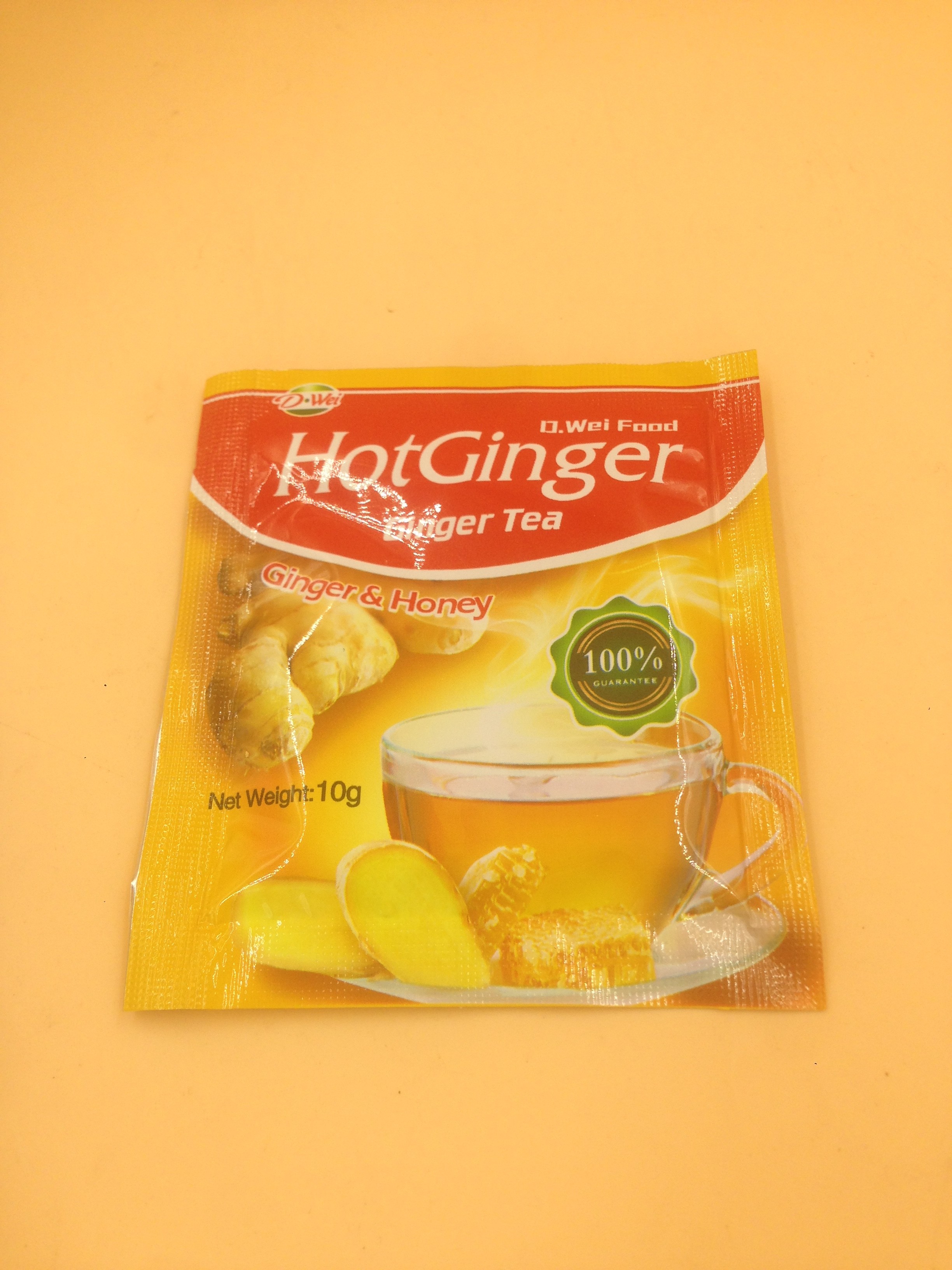 Ginger Tea with Honey Instant Drink Powder Particle Calorie Free 10 G * 20 Pcs