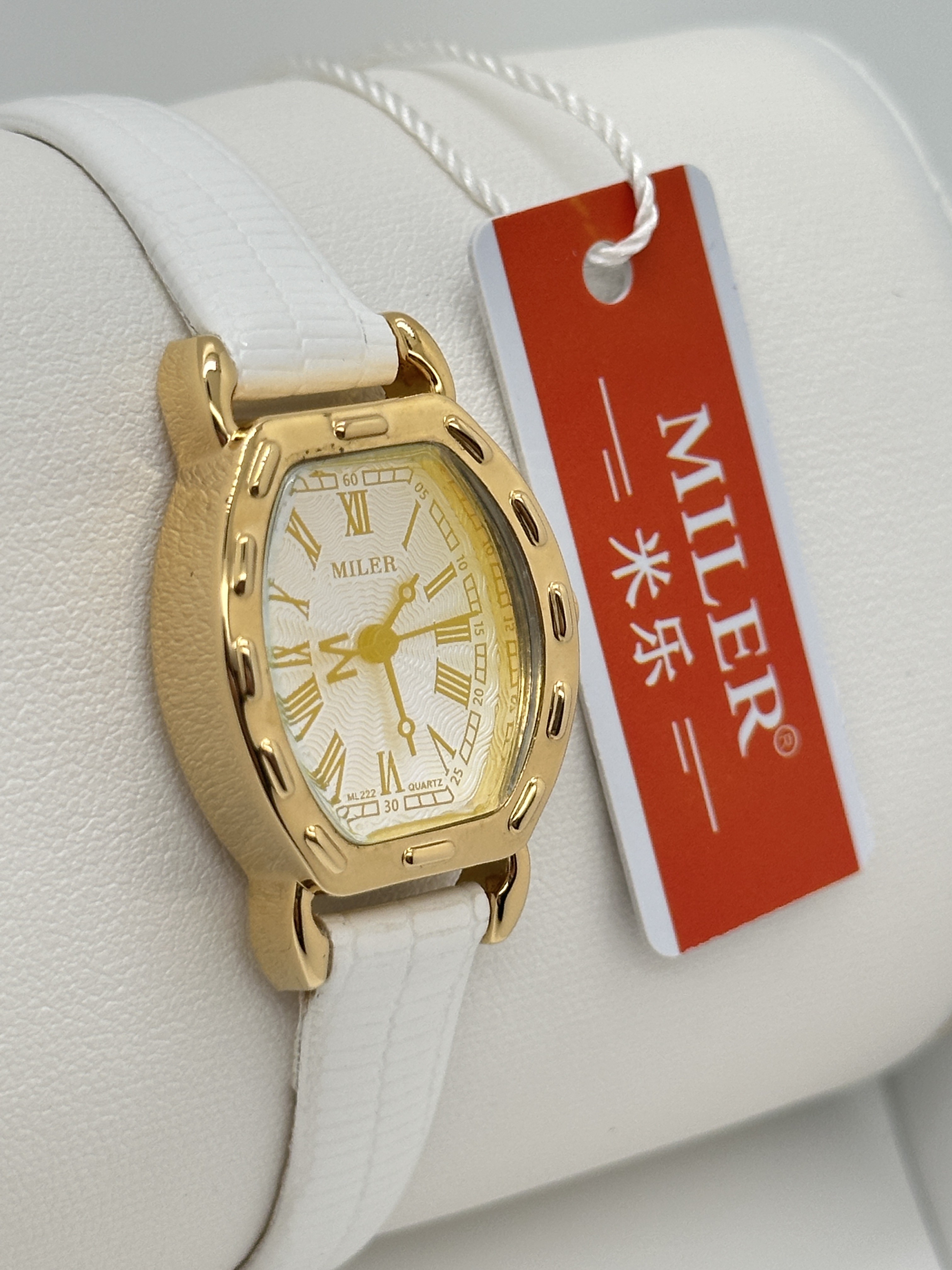 Classic Buckle Leather Watch Band Strap 22mm Width Custom Logo