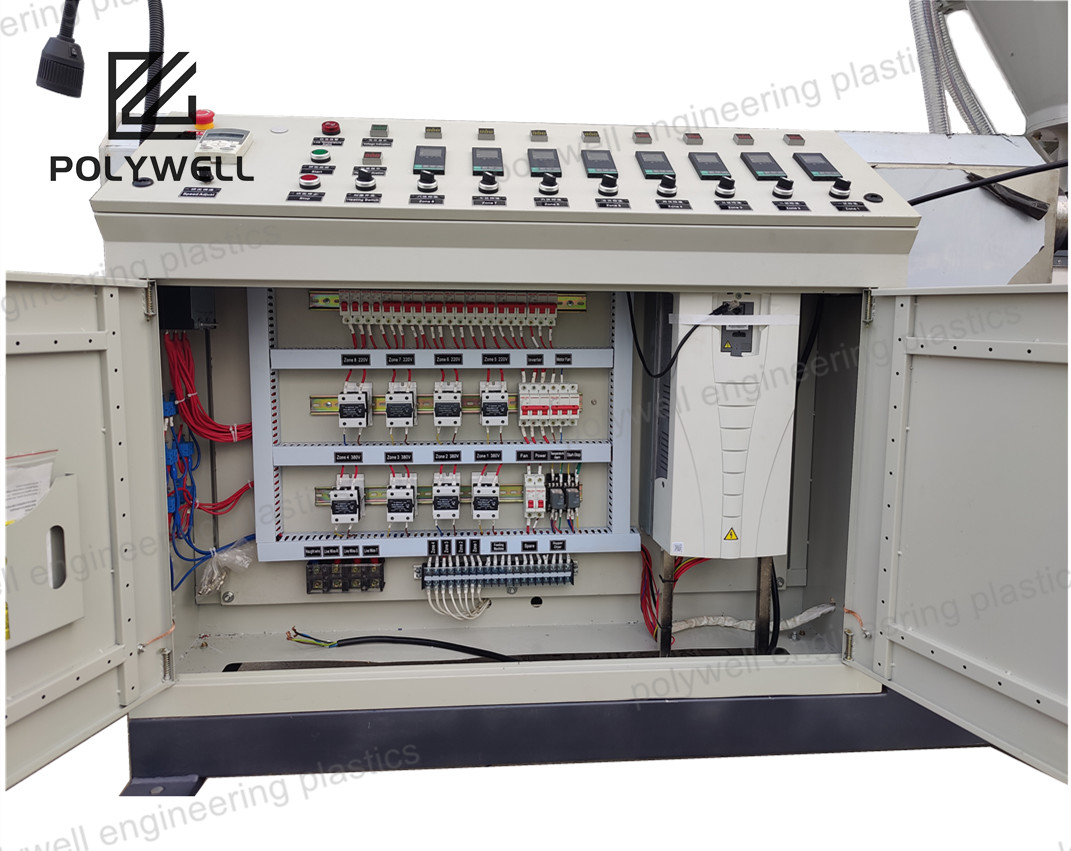 Plastic Nylon Extruder Machine For PA66 Thermal Break Strip Polymer Extruding Machinery Polyamide Extrusion Machine