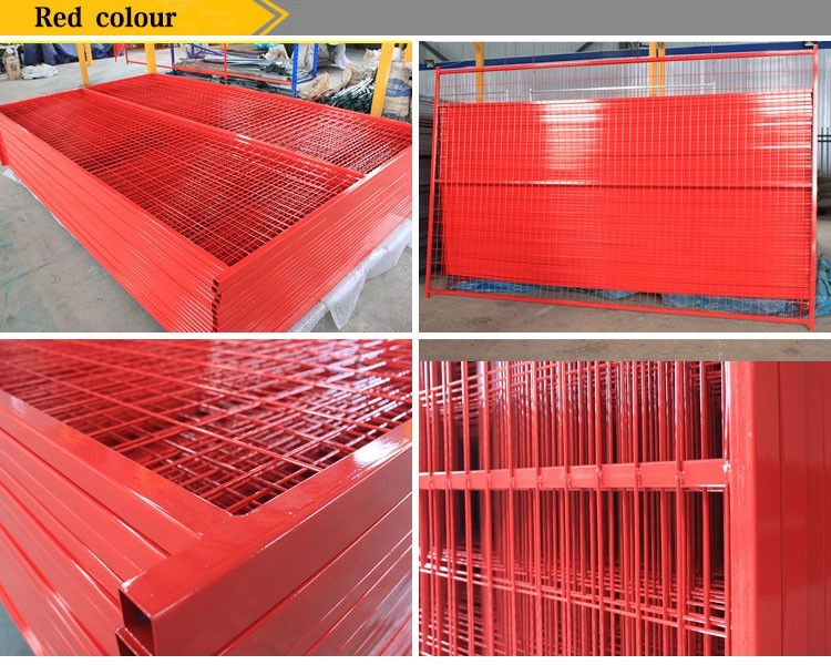 Hot sale temporary metal fence panels for Canada