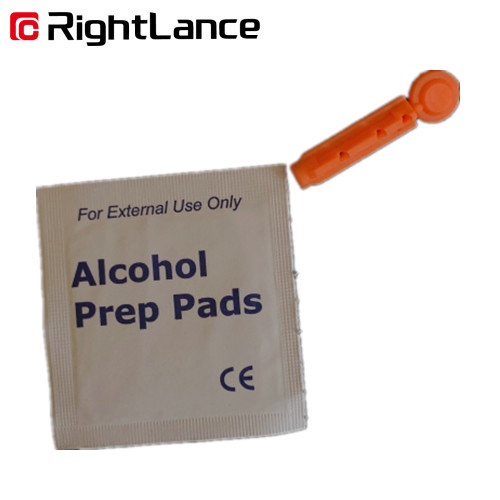 30mm X 60mm Alcohol Prep Pads Medical Cleaning Medium Alcohol Prep For Injection