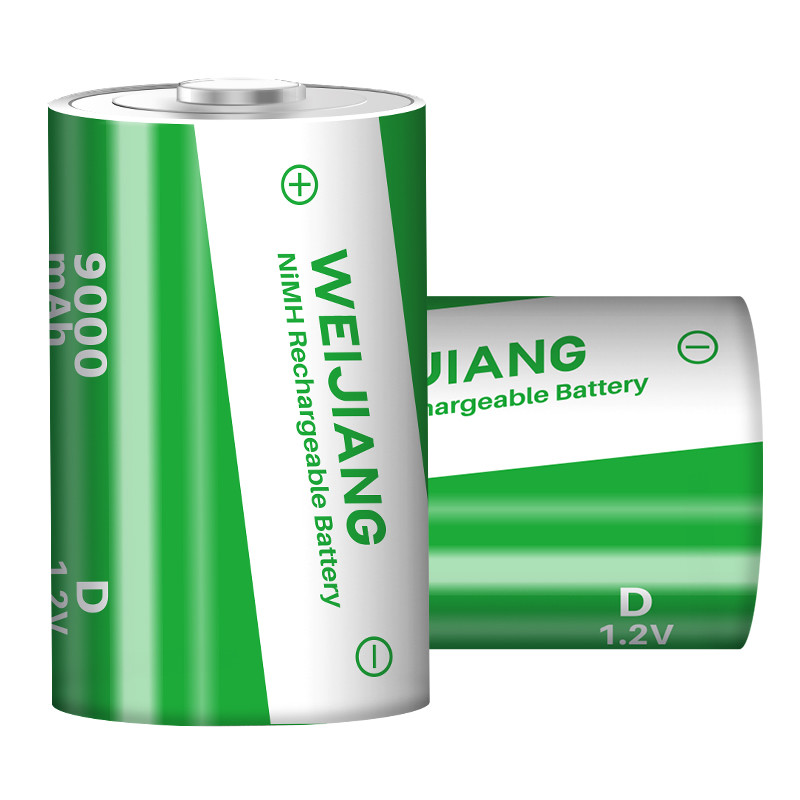 OEM Hight Capacity D nickel metal hydride battery charger long shelf life NIMH 9000mah