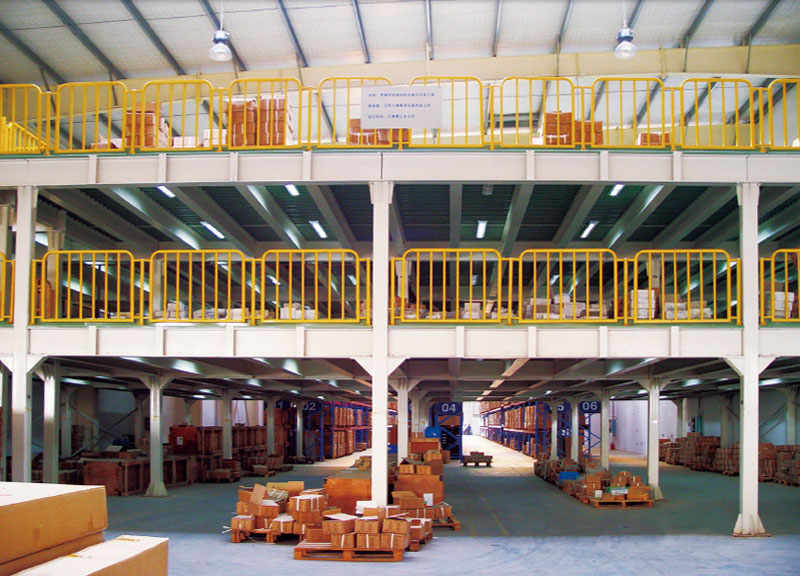 Steel Structure Garret Mezzanine Building 