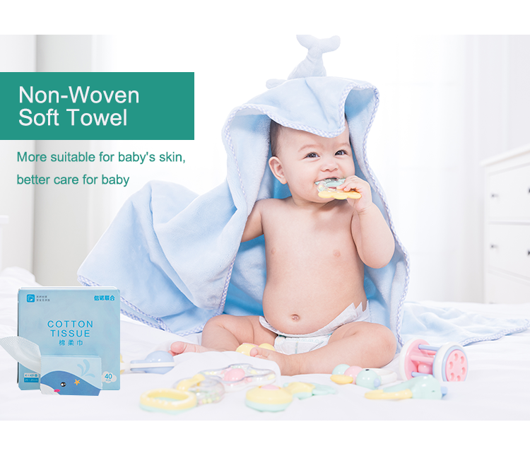 Customized SPA Hotel Beauty Salon Dry Wipes Extractive Disposable Face Towel