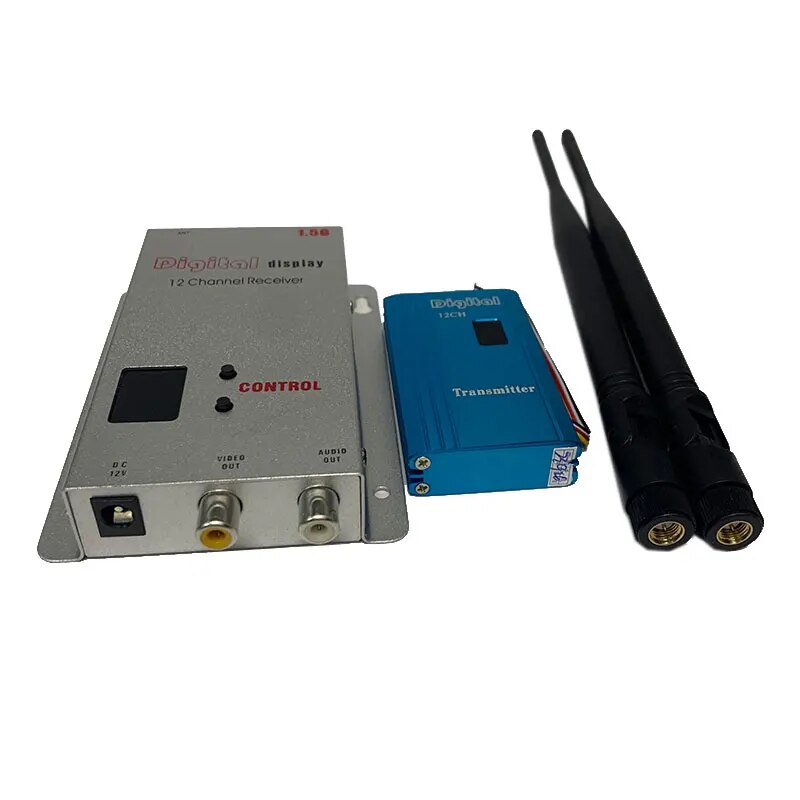1.5Ghz 20km Analog Wireless Transmitter and Receiver VTX VRX for FPV Drones