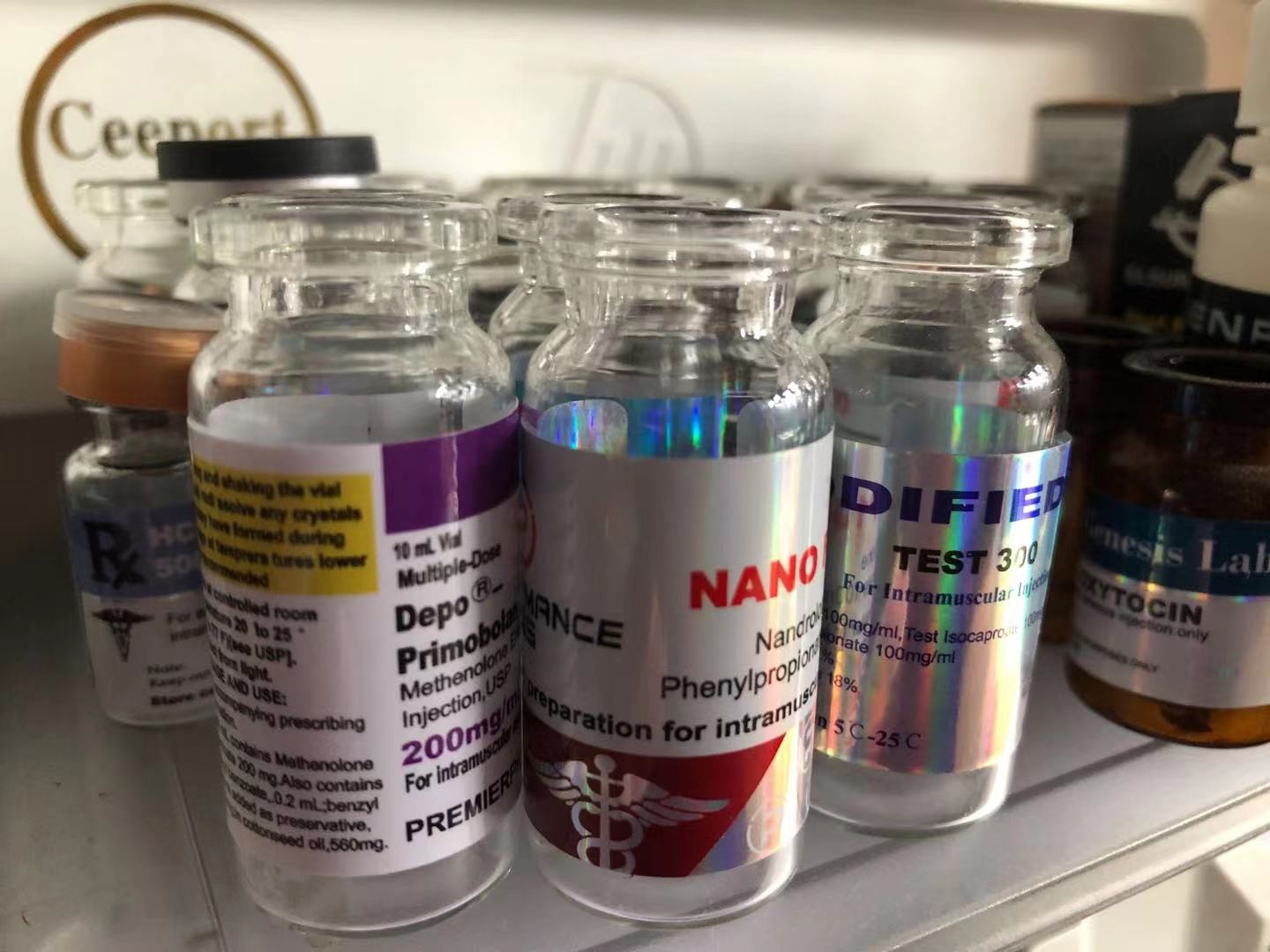Gen Pharma Labels Test E Anabolic 10 Ml Injectable Oil Labels