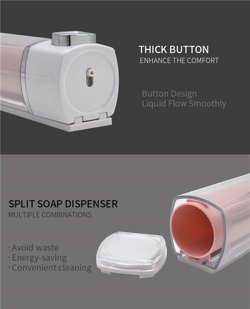 Multiple Color Wall Mounted Liquid Soap Dispenser / Manual Liquid Soap Dispenser