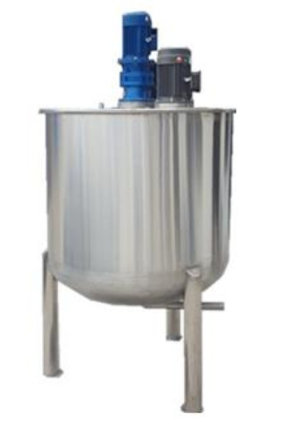Electric Heating Stainless Mixing Tank Blending Reactor With Agitator 275 Gallon