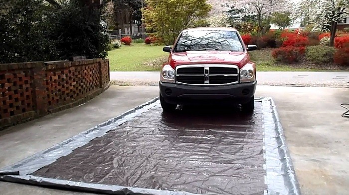 Economic Inflatable Car Wash Mat Commercial Portable Car Pad Easy Clean