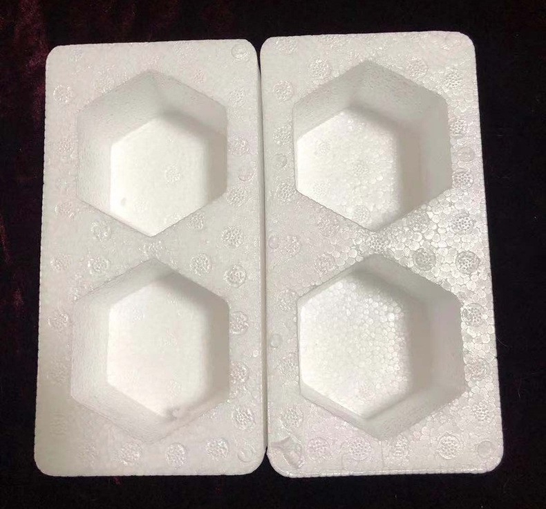 EPS Foam With Special Lining Edge Protection Corner Protection Polydragon Molding Ice Machine Foam Pack