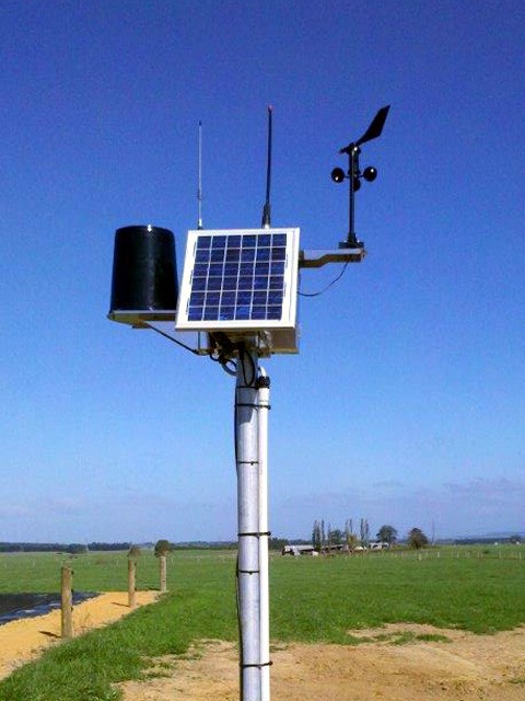 ABS PC Rainfall Digital Tipping Bucket Rain Gauge with Height of 330mm