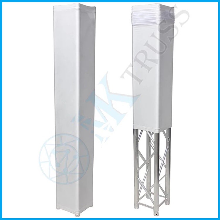 290*290*1000mm Truss LED Light Fabric Sock for Customized Length Truss Corner Design
