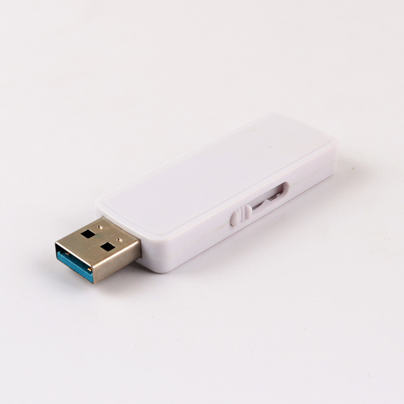 Black White Plastic USB Stick Recycle Full Memory A Flash Drive 1G-1TB