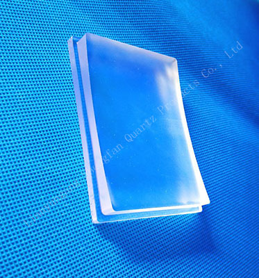 Customized Corrosion Resistant Fused Quartz Step Plate For Experimental