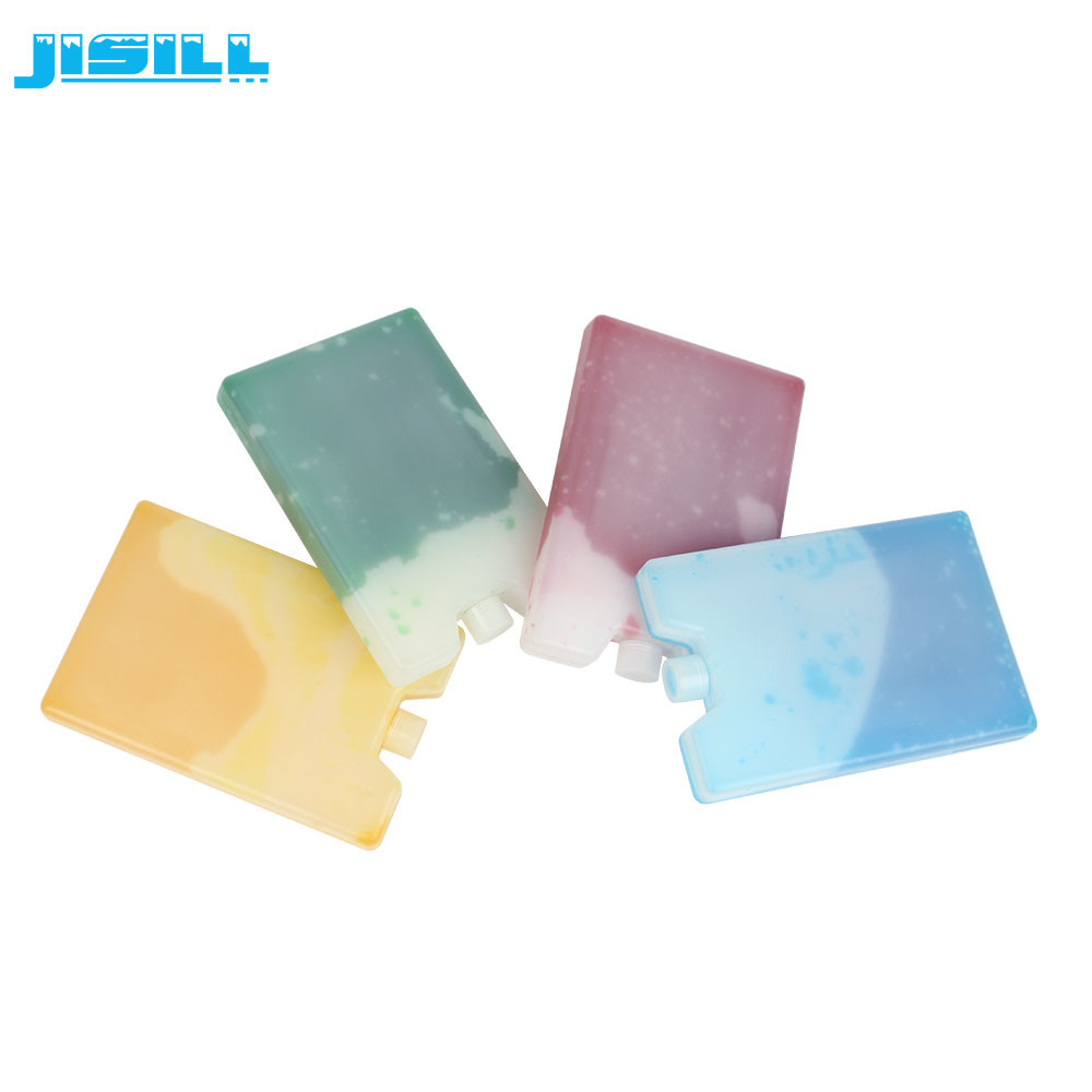 Wholesale food grade 200g hard shell gel ice block for lunch box for food frozen