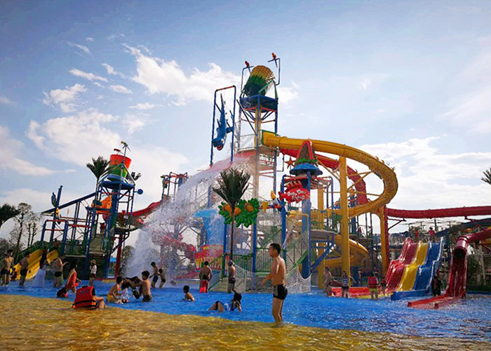 Adult Competition Tornado Water Slide / Water Play Equipment