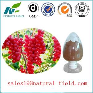 fructus schisandra chinensis extract with CAS:7432-28-2 GMP manufacturer and competitive price