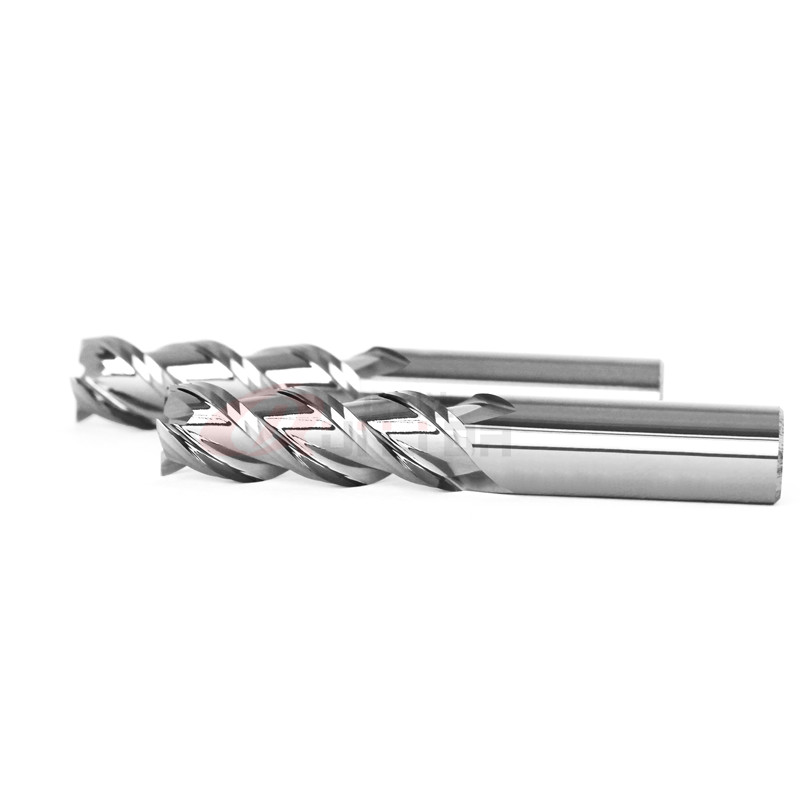 3 Mm 12mm 6mm Tungsten Carbide End Mill Aluminum Milling Cutter CNC HRC50 3 Flute