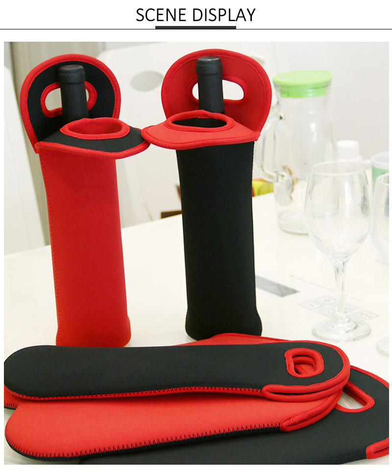 Insulated Neoprene Wine Bottle Can Cooler Sleeve