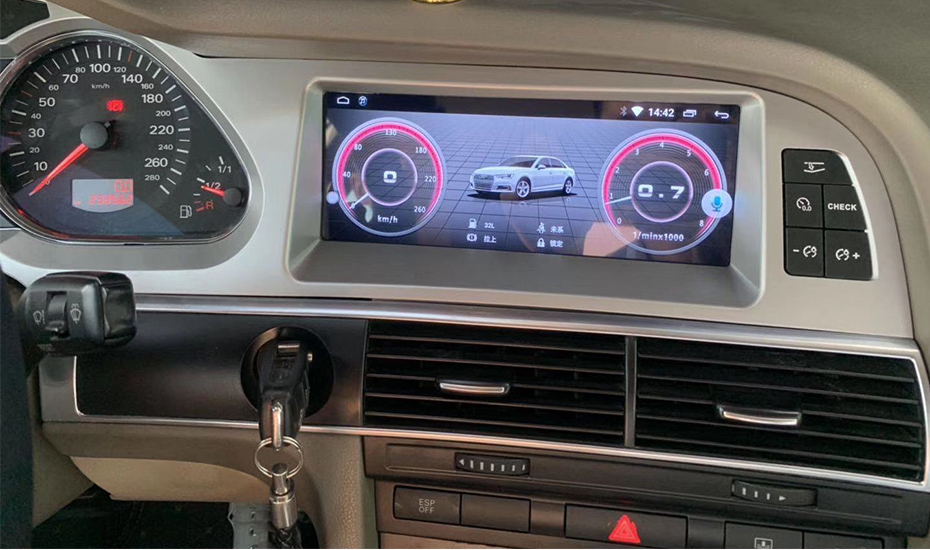 8.8 Inch Android Radio for Audi A6L 2005 2011 car stereo support wireless carplay