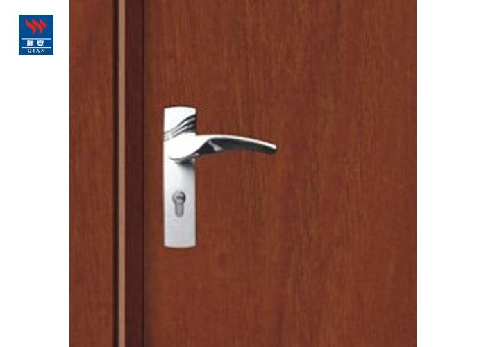 Exterior Solid Board Single Leaf Doors Design Fire Rated Wooden Door