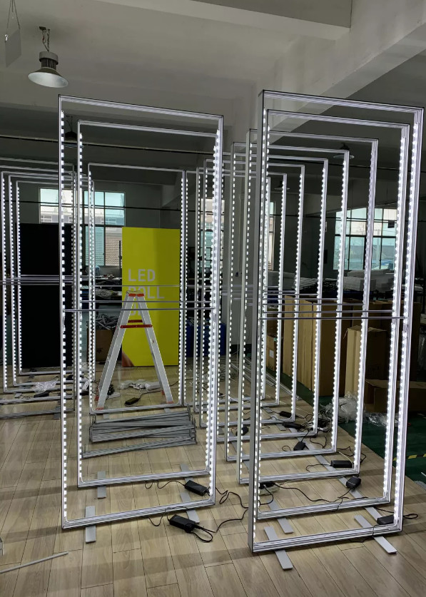 Frameless Textile SEG Light Box Aluminium Frame Led Light Box 800x2000x80mm