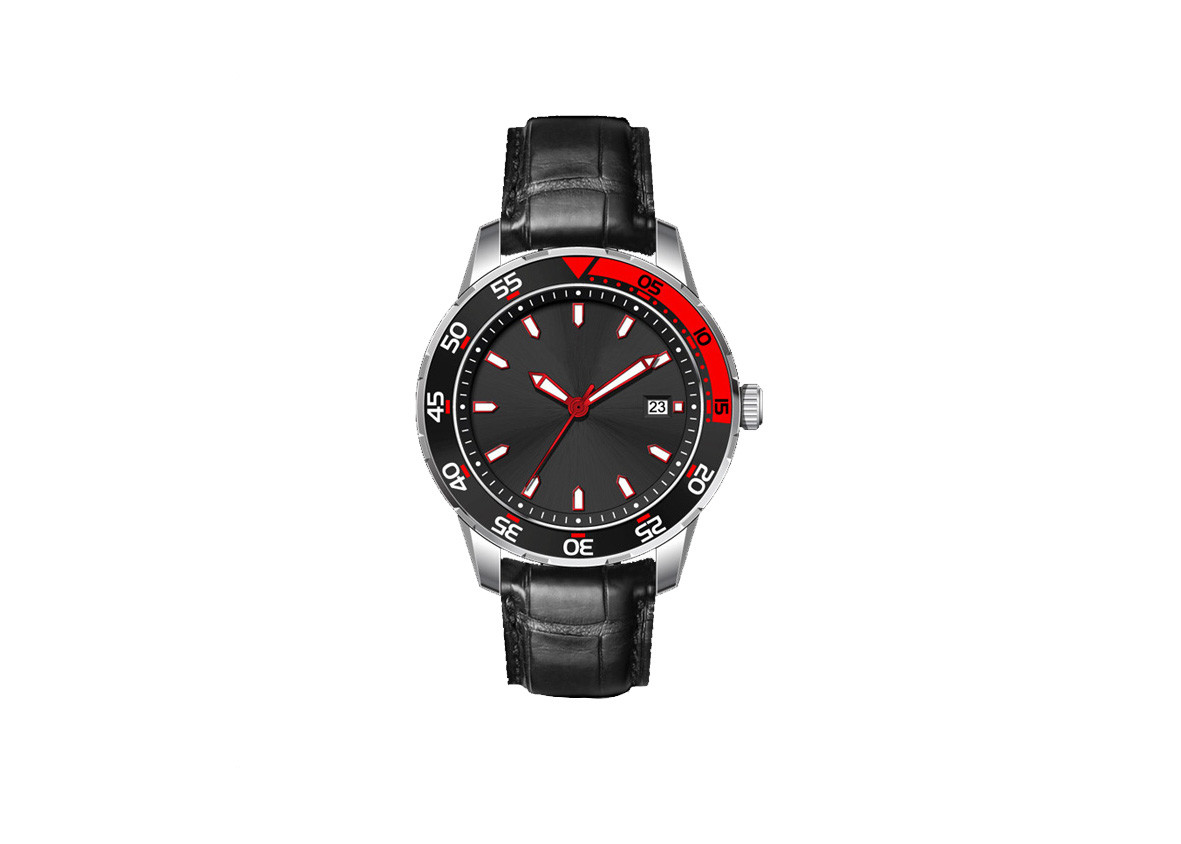 Quartz Interchangeable Strap Waterproof Wrist Watch Stainless Steel Back Cover