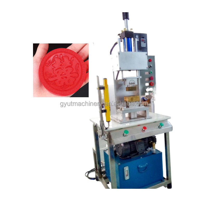 Transparent Soap Bars Soap Logo Stamping Machine with Press Forming Shenzhen 300